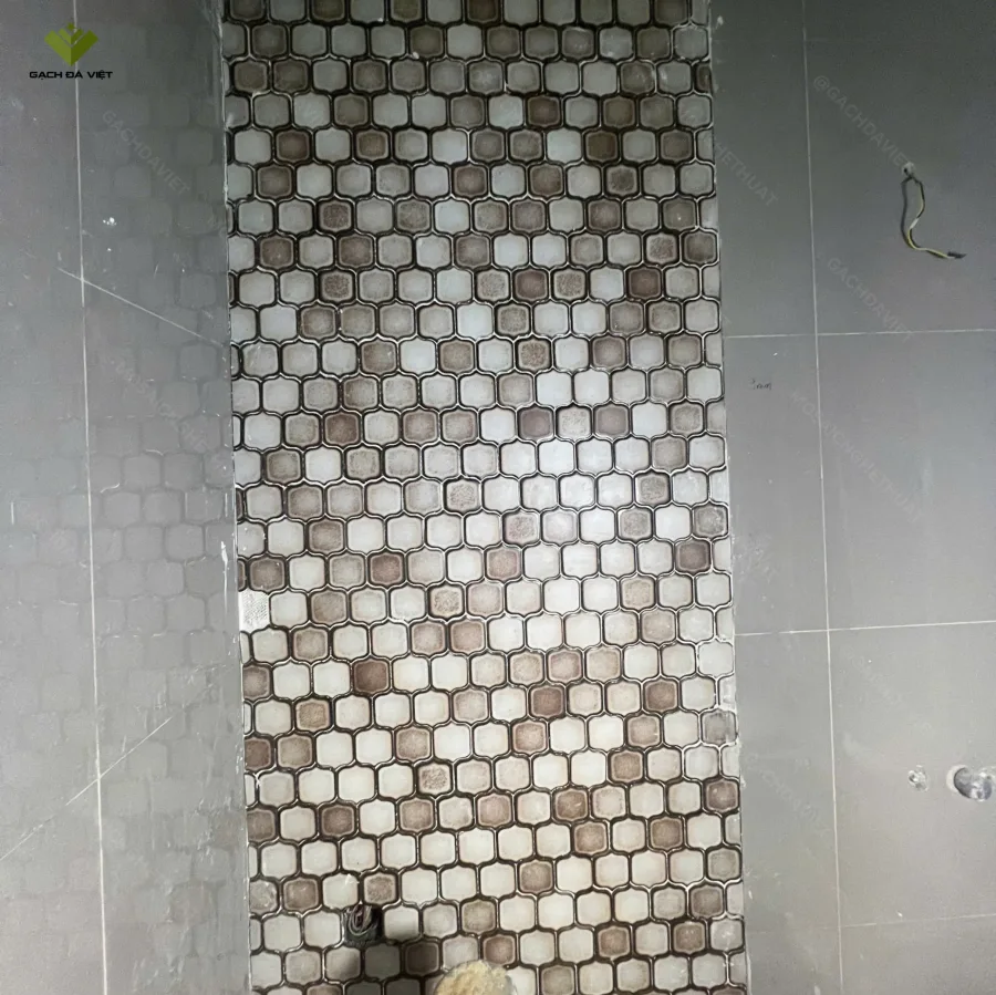 Thi Công Mosaic Cho Dự Án 12 Căn Sân Golf Hoàng Gia Ninh Bình