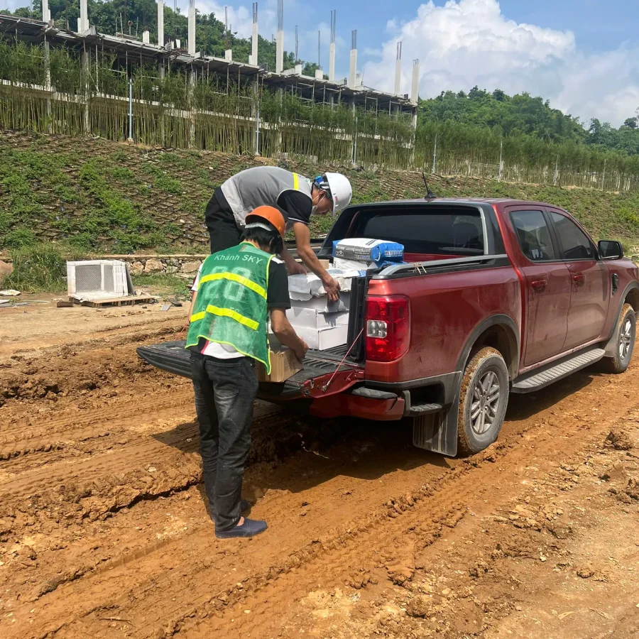 Thi Công Mosaic Cho Dự Án 12 Căn Sân Golf Hoàng Gia Ninh Bình
