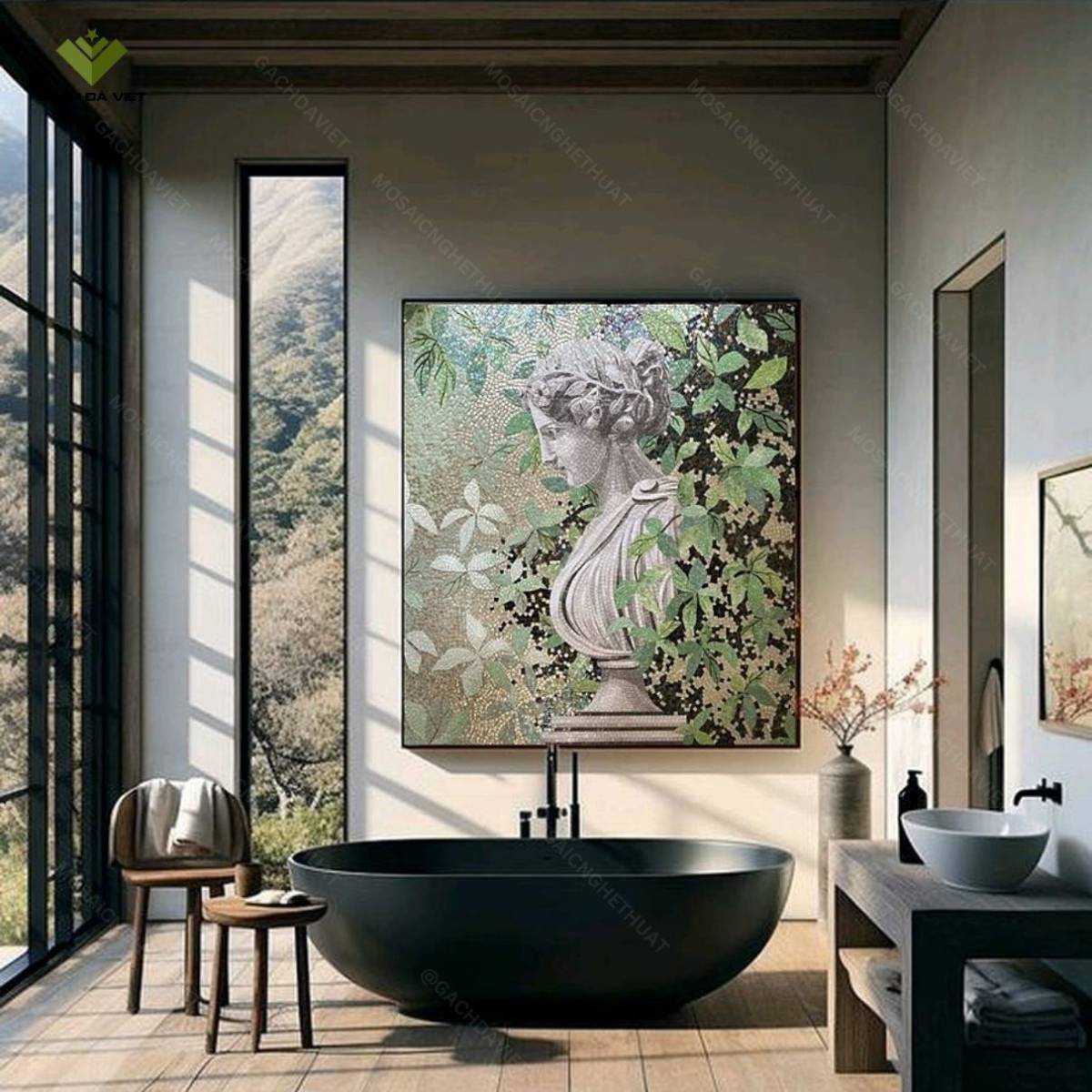 Tại sao tranh Mosaic là loại tranh duy nhất khiến bạn phải vừa lùi vừa ngắm?
