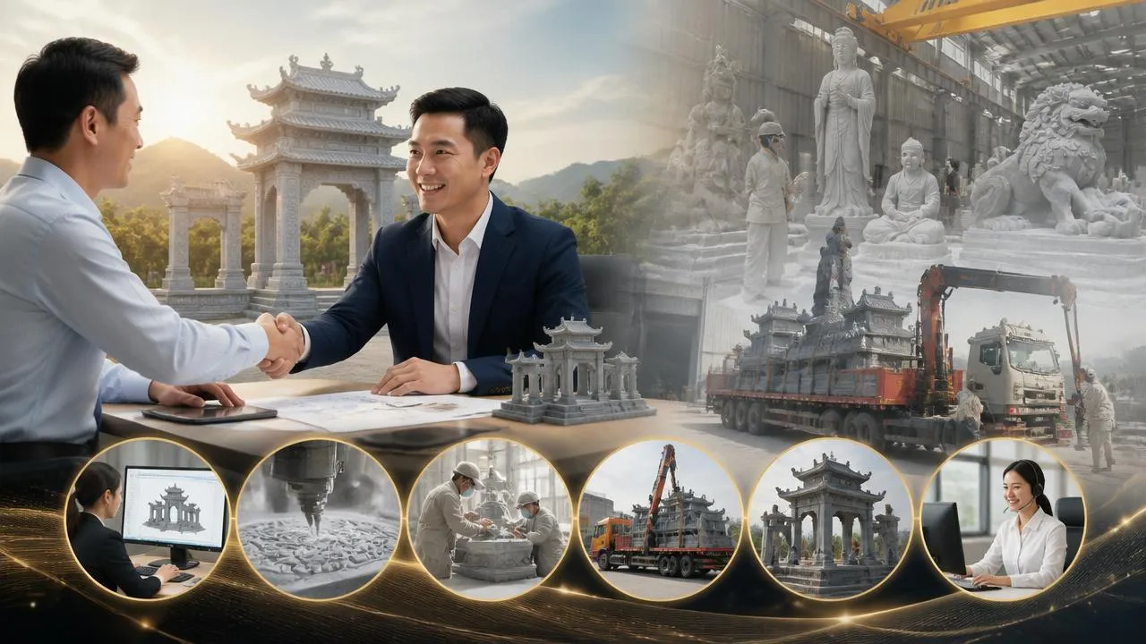 Chính Sách Bán Hàng Của Đá Mỹ Nghệ Đức Chiến