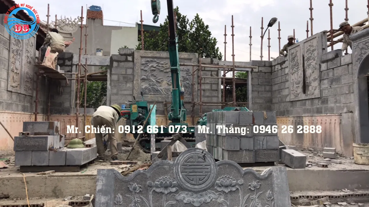 Nh&agrave; thờ họ bằng đ&aacute; nguy&ecirc;n khối tại Hoằng H&oacute;a Thanh H&oacute;a