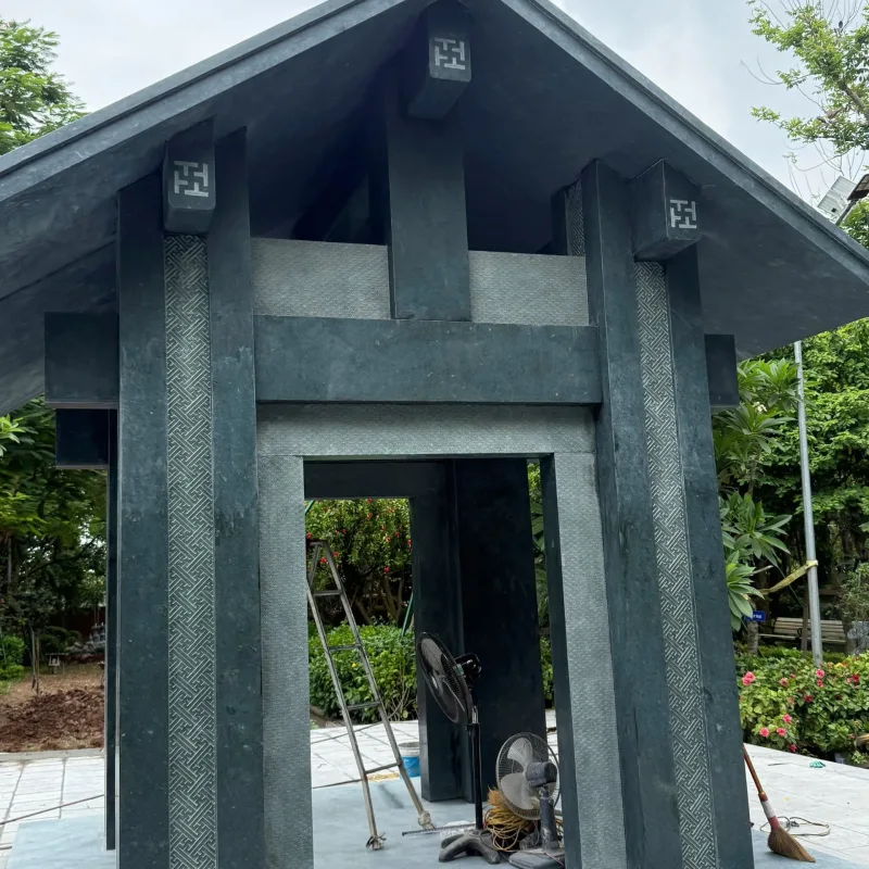 Công Trình Lầu Đá 18m² Tại Mê Linh Hà Nội | Đá Mỹ Nghệ Đức Chiến