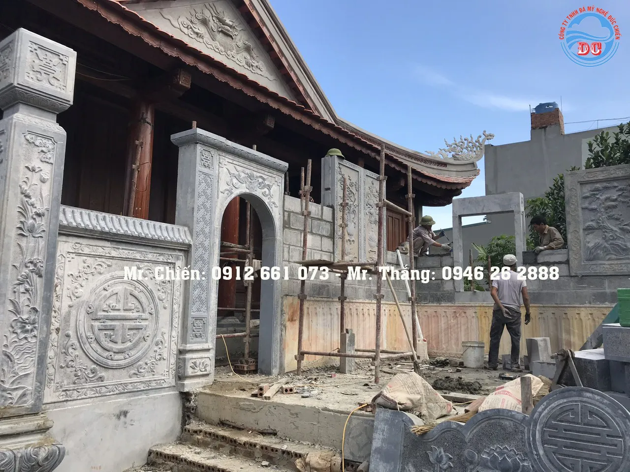 Nh&agrave; thờ họ bằng đ&aacute; nguy&ecirc;n khối tại Hoằng H&oacute;a Thanh H&oacute;a