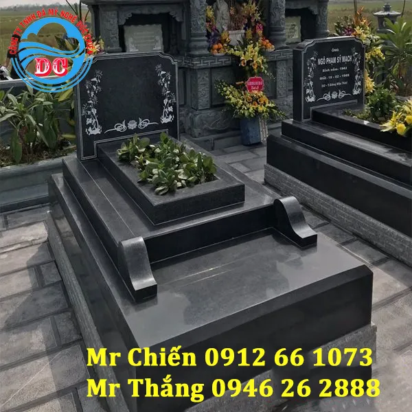 Mẫu mộ đá granite