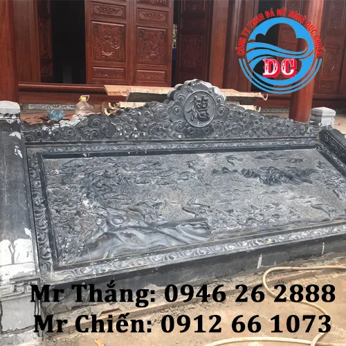 Chiếu rồng đá - Tinh hoa người thợ làm đá tại Ninh Bình